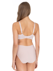 Lauma, Beige Lace Lingerie Set, On Model Back, 43L53, 43L20