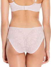 Lauma, Beige, Lace, Mid Waist panty, On Model Back, 43L50