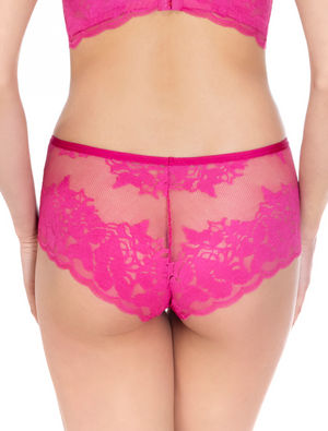Lauma, Pink Lace Shorts, On Model Back, 44K70