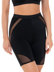 Lauma, Black Long Leg Panty, On Model Front, 44L55