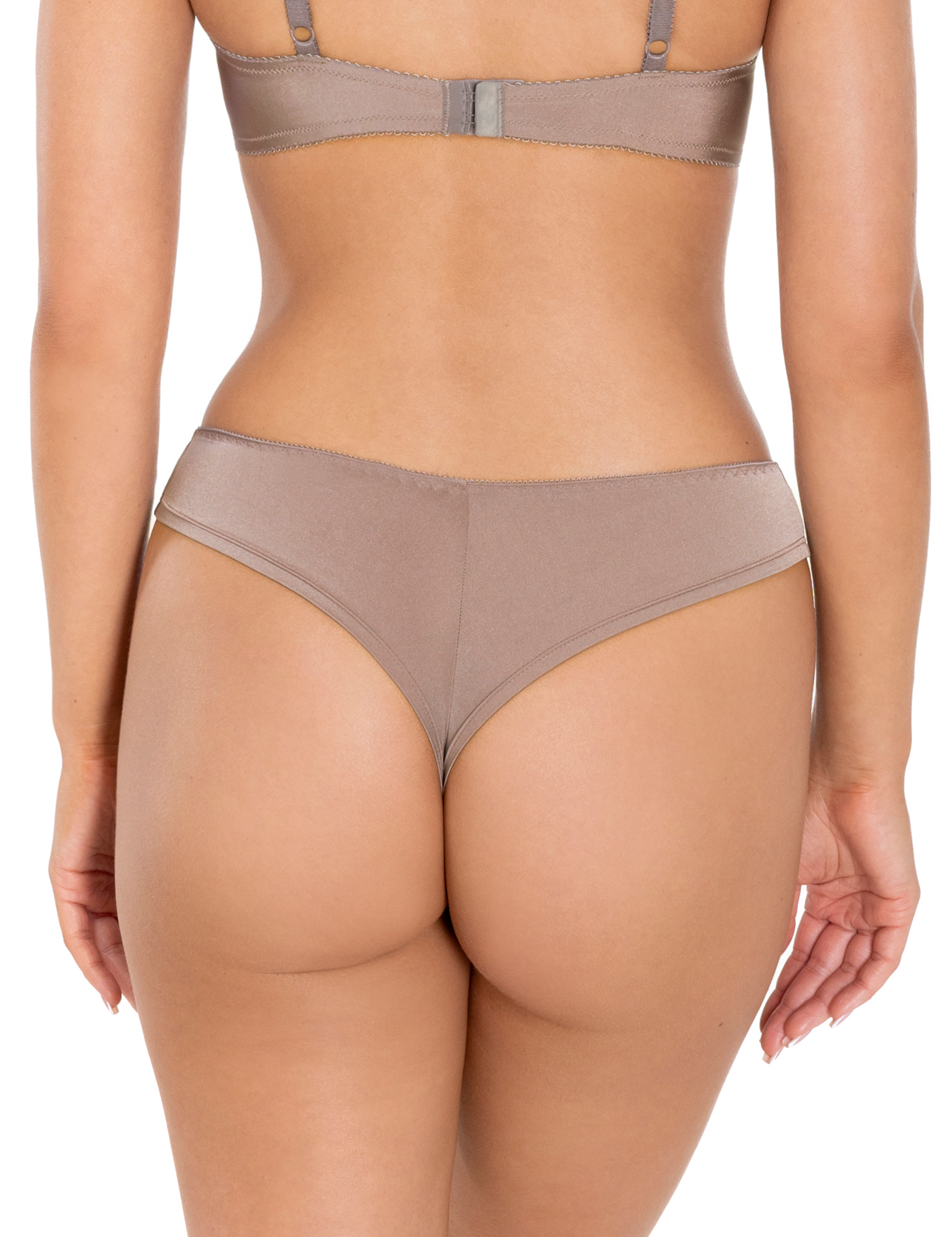 Lauma Lingerie, String Panty, With Lace, On Model Back, 48L60