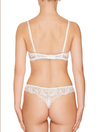 Lauma, Ivory String Panties, On Model Back, 58H60