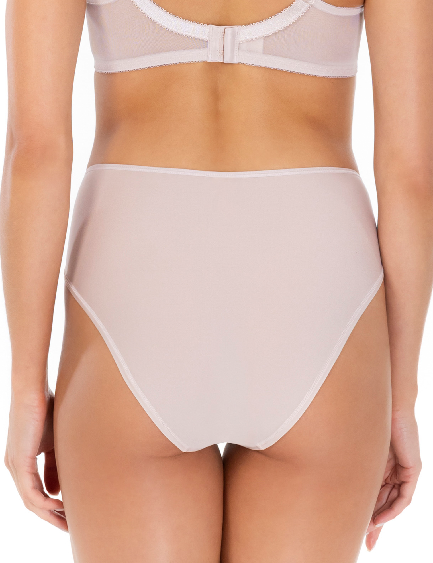 Lauma, Beige Hi-cut Panties, On Model Back, 58K50