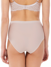 Lauma, Beige, High Waist Panties, On Model, FBack, 58K54
