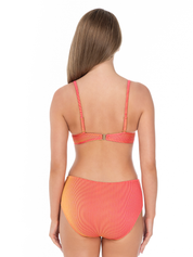 Lauma, Orange Bikini Set, On Model Back, 64L51, 64L35