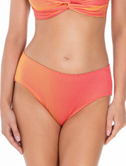 Lauma, Orange Bikini Botom, On Model Front, 64L51
