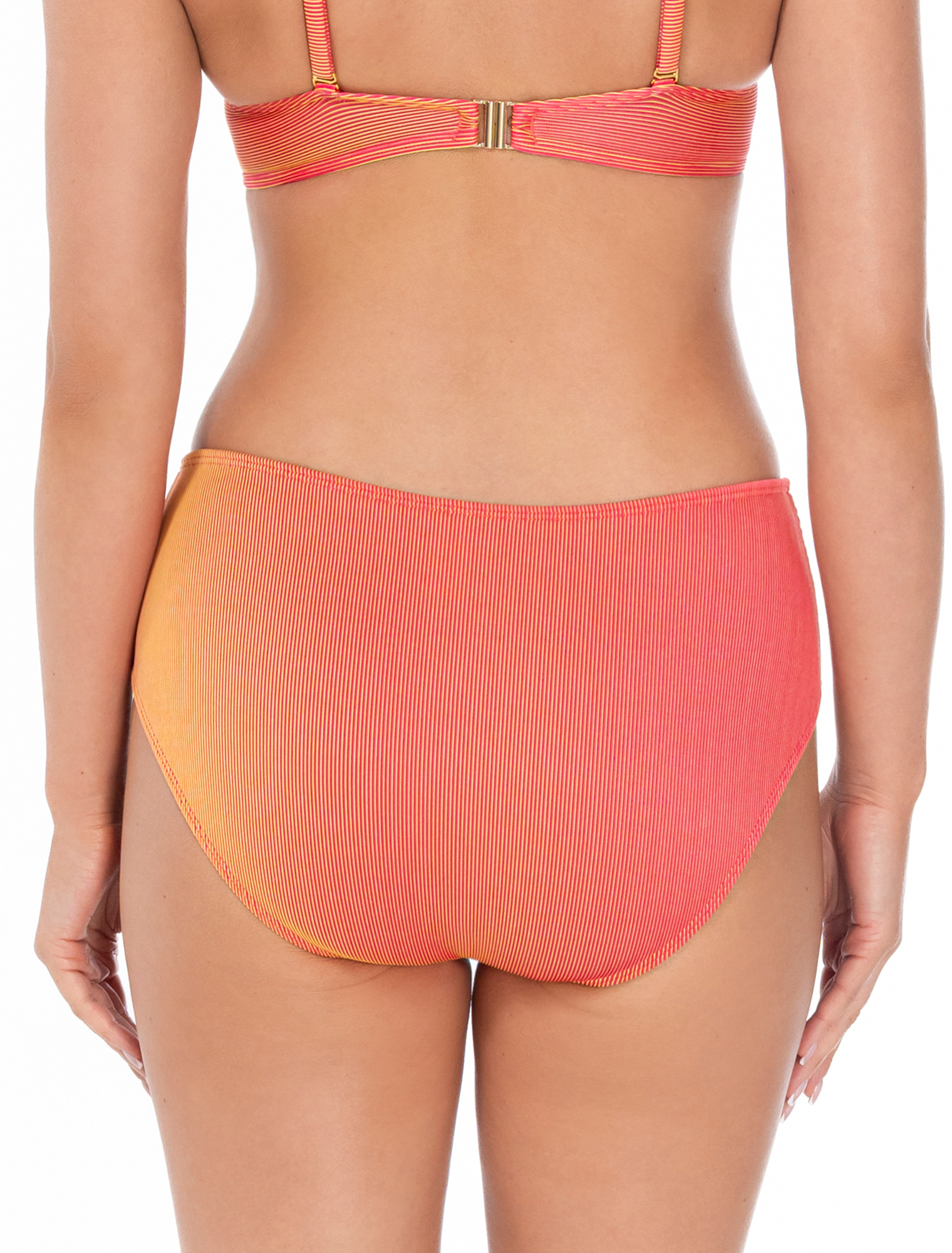 Lauma, Orange Bikini Botom, On Model Back, 64L51