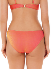 Lauma, Orange Bikini Botom, On Model, Back, 64L52