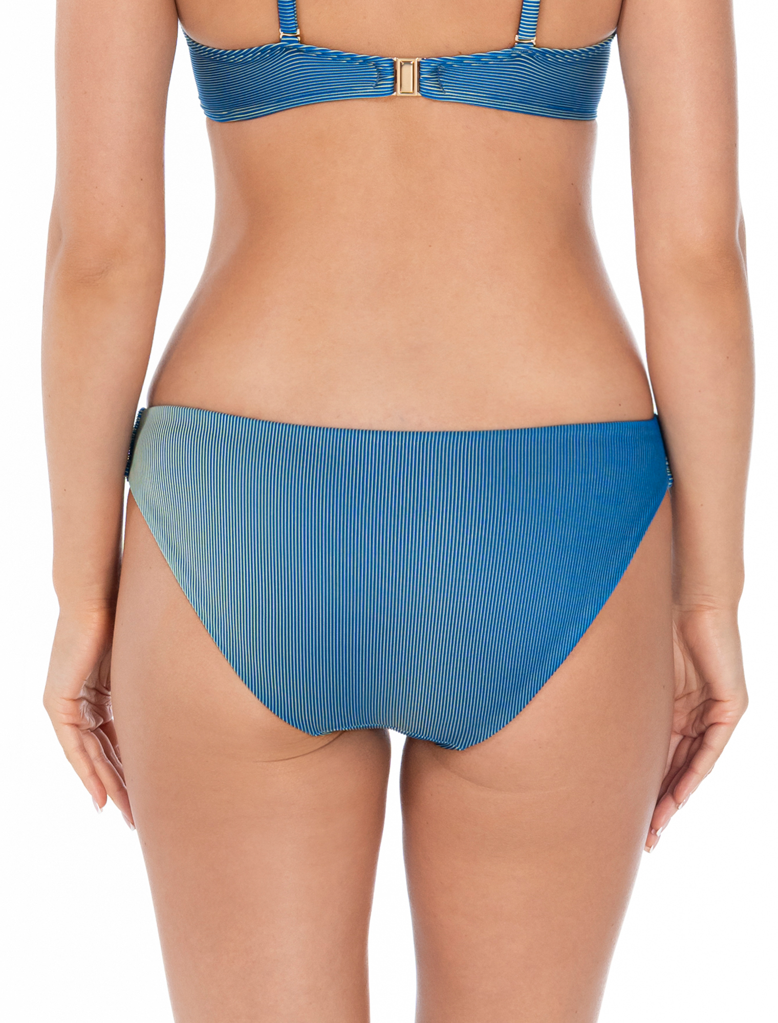 Lauma, Blue Bikini Botom, On Model, Back, 64L52