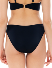Lauma, Black Bikini Bottom, On Model, Back, 67L50