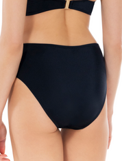 Lauma, Black Bikini Bottom, On Model, Back, 67L51