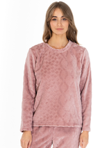 Celestine Fleece Pyjama Top