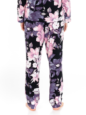 Lauma, Printed Viscose Pyjama Pants, On Model Back, 72D48