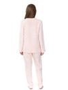 Lauma, Light Pink Fleece Pyjama, On Model Back, 72D58