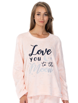 Celestine Fleece Pyjama Top