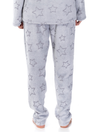 Lauma, Light Grey Fleece Pyjama Pants, On Model Back, 72D58