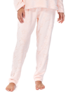 Lauma, Light Pink Fleece Pyjama Pants, On Model Front, 72D58