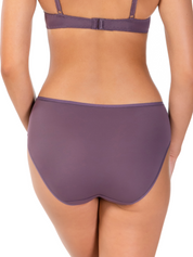 Lauma, Violet Mid Waist Panties, On  Model Back, 72F52