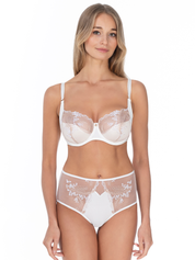 Lauma, Ivory Lace Lingerie Set , On Model, Front, 76L40, 76L51