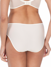 Lauma, Ivory Lace Briefs , On Model, Back, 76L50