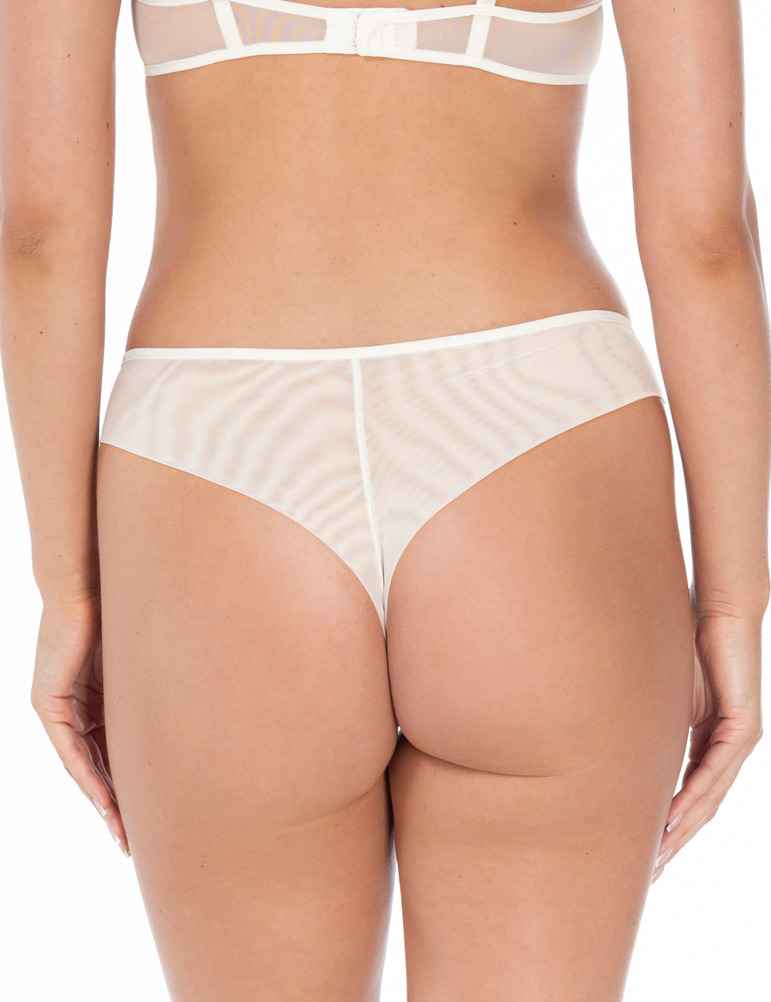 Lauma, Ivory Lace Strings , On Model, Back, 76L60