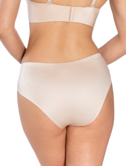 Lauma, Beige Seamless Panties, On Model Back, 77D54