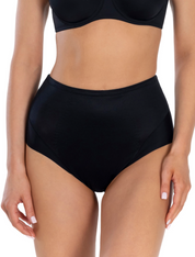 Lauma, Black Shapewear Panties, On Model Front, 79755 