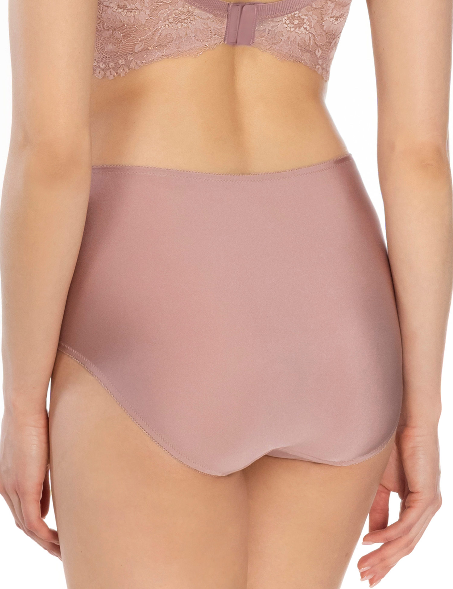 Lauma, Hazy Pink High Waist Panties, On Model Back, 97K53