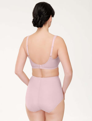 Lauma, Light Pink High Waist Panties, On Model Back, 01851