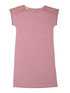 Lauma, Pink Viscose Night Dress, On Model Front, 02H90