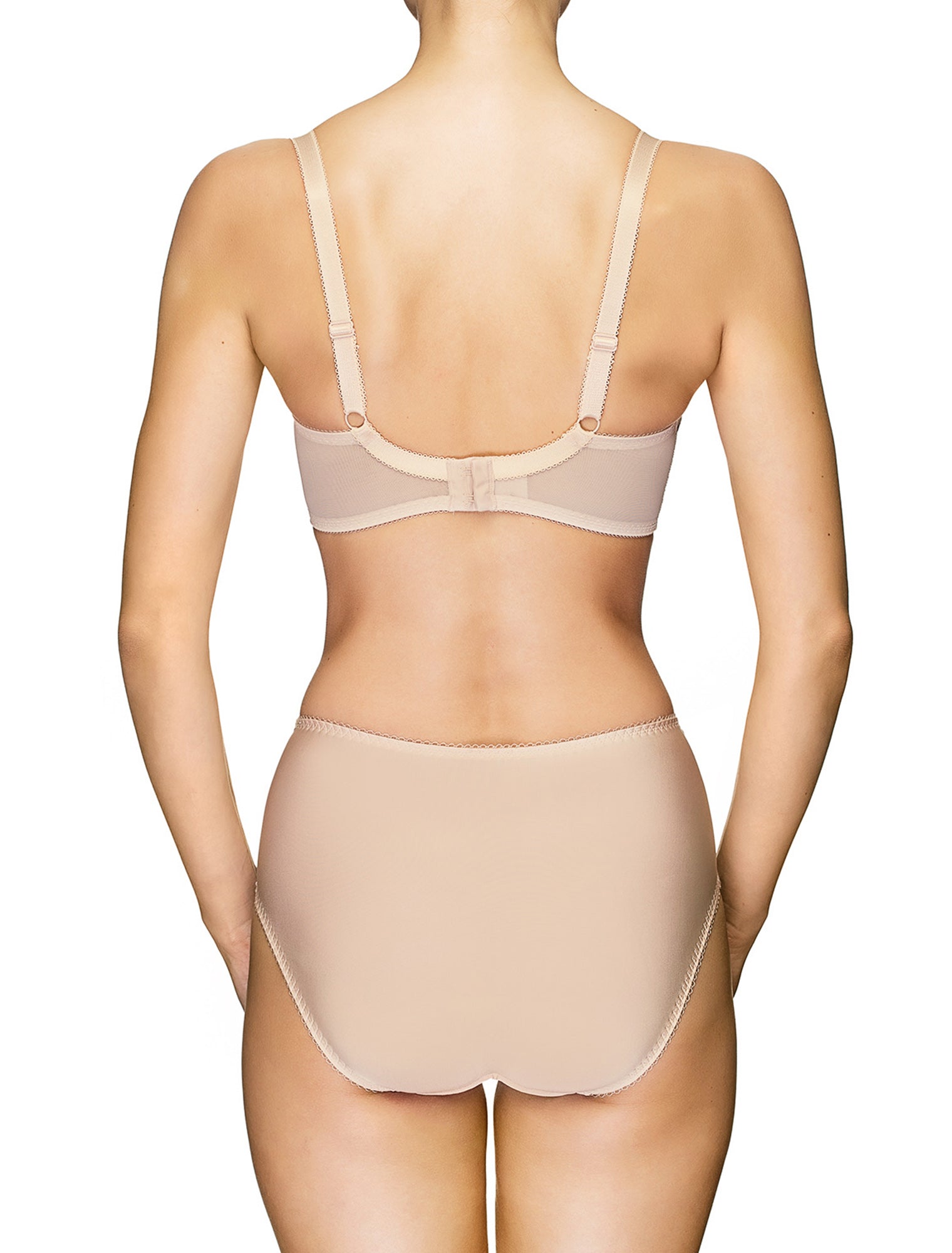 Lauma, Nude Underwired Bra, On Model Back, 04J20