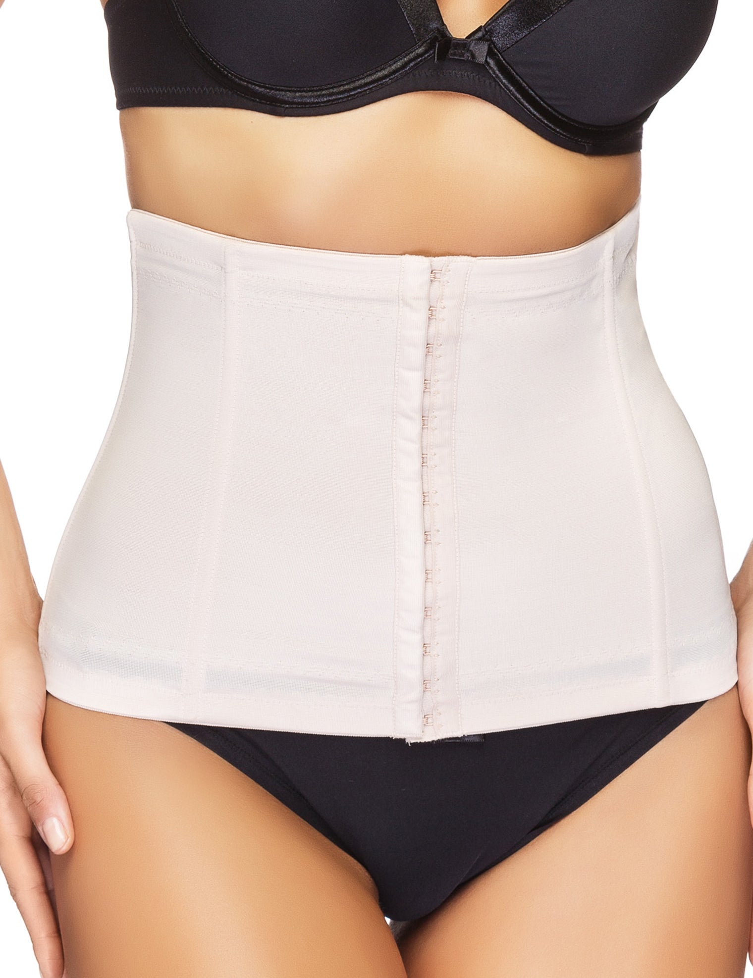 Lauma, Nude Waist Chincher, On Model Front, 06640