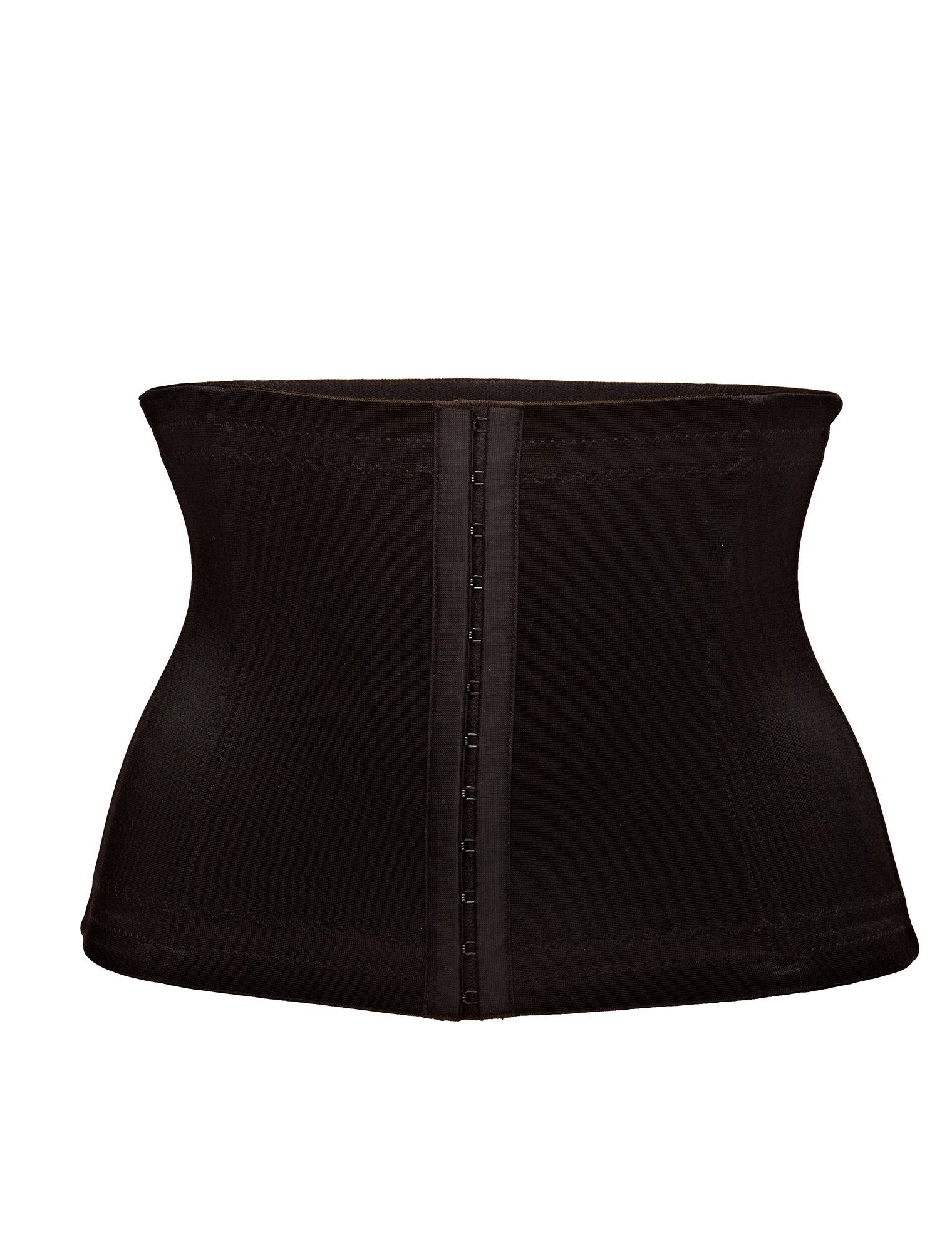 Lauma, Black Waist Chincher, On Model Front, 06640