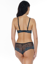 Lauma, Dark Grey Lace Shorts, On Model Back, 07K70