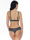 Lauma, Dark Grey String Briefs, On Model Back, 07K60