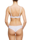 Lauma, White String Tanga Panties, On Model Back, 08C60
