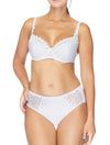 Lauma, White Underwired Padded Bra, On Model Front, 08C30