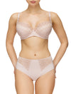 Lauma, Nude High Waist Panties, On Model Front, 08C51