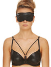 Lauma, Black Sleeping Mask, On Model Front, 14H02