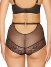Lauma, Black High Waist Panties, On Model Back, 14H51