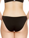 Lauma, Black Bikini Bottom, On Model Back, 14J50