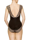 Lauma, Black Bodysuit, On Model Back, 17J80