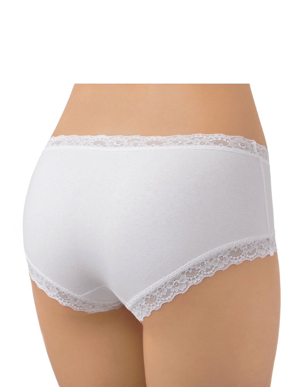 Cotton Lace Shorts Panties