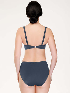 Lauma, Grey Bikini, On Model Back, 19J31
