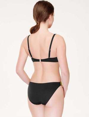 Lauma, Black Bikini, On Model Back, 19J52