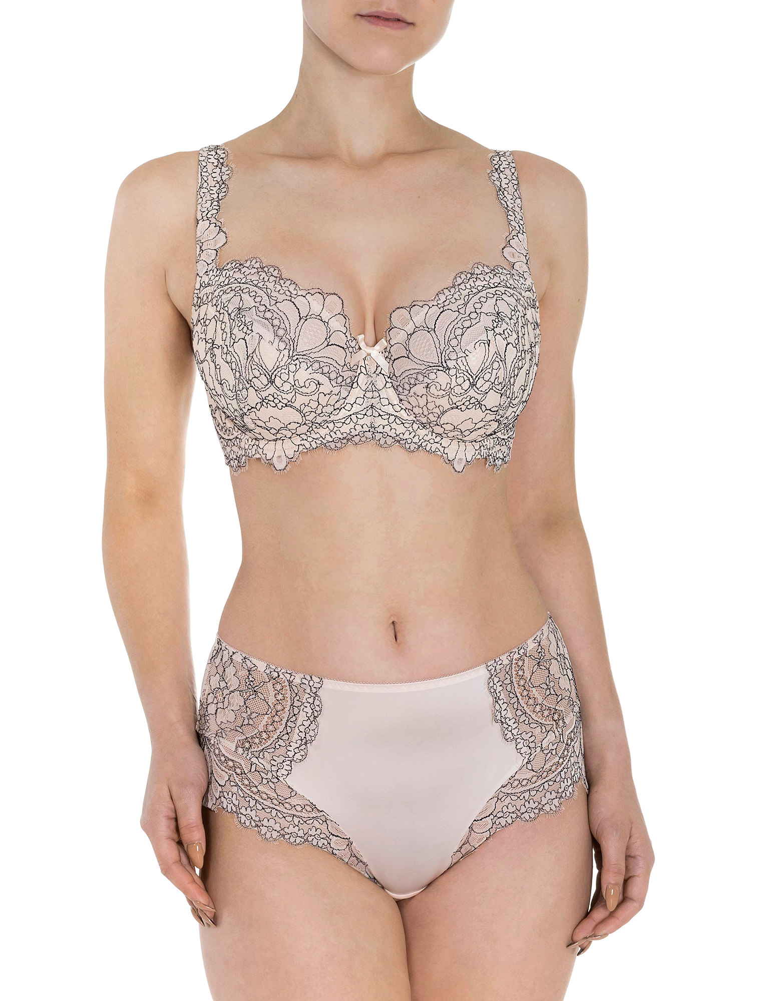 Wonderful Scent Luxurious Exquisite Lace Underwired Non-padded Bra