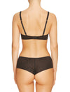 Lauma, Black Mid Waist Shorts Panties, On Model Back, 20H70