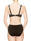 Lauma, Black Bikini Bottom, On Model Back, 21J51