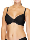 Lauma, Black Moulded T-shirt Bra, On Model Front, 22F30