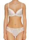 Lauma, Ivory Lace Push Up Bra, On Model Front, 23H10